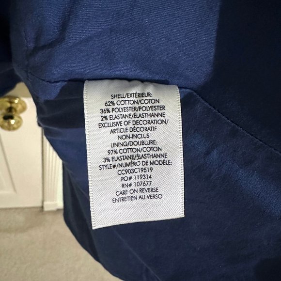 Alice + Olivia Blue and White Mini Dress - Picture 5 of 13